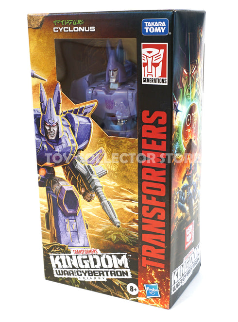 Transformers War for Cybertron Kingdom Voyager Cyclonus Action Figure
